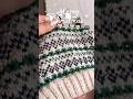 編み物【編み込みかわいい】#ニット帽 #christmas #knitting #かわいい #編み物 #手編み #プレゼント #毛糸
