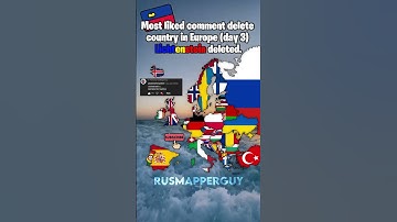 Most Liked Comment Deletes Country In Europe (day 3) Liechtenstein deleted.  #europe #mapping #map