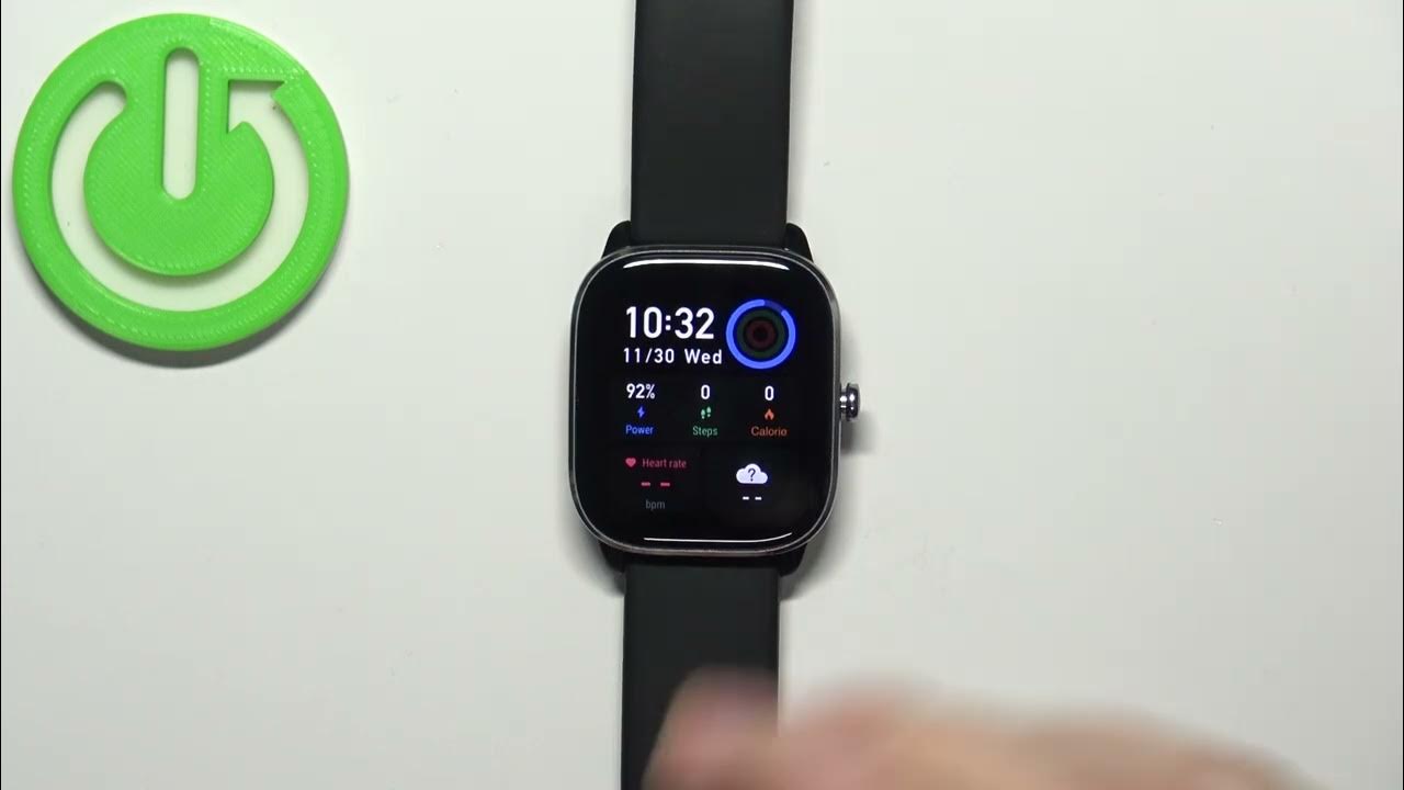 how-to-lock-touch-screen-on-amazfit-gts-4-mini-youtube