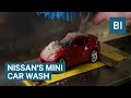 Nissan Is Using A Mini Car Wash To Test Paint Durability