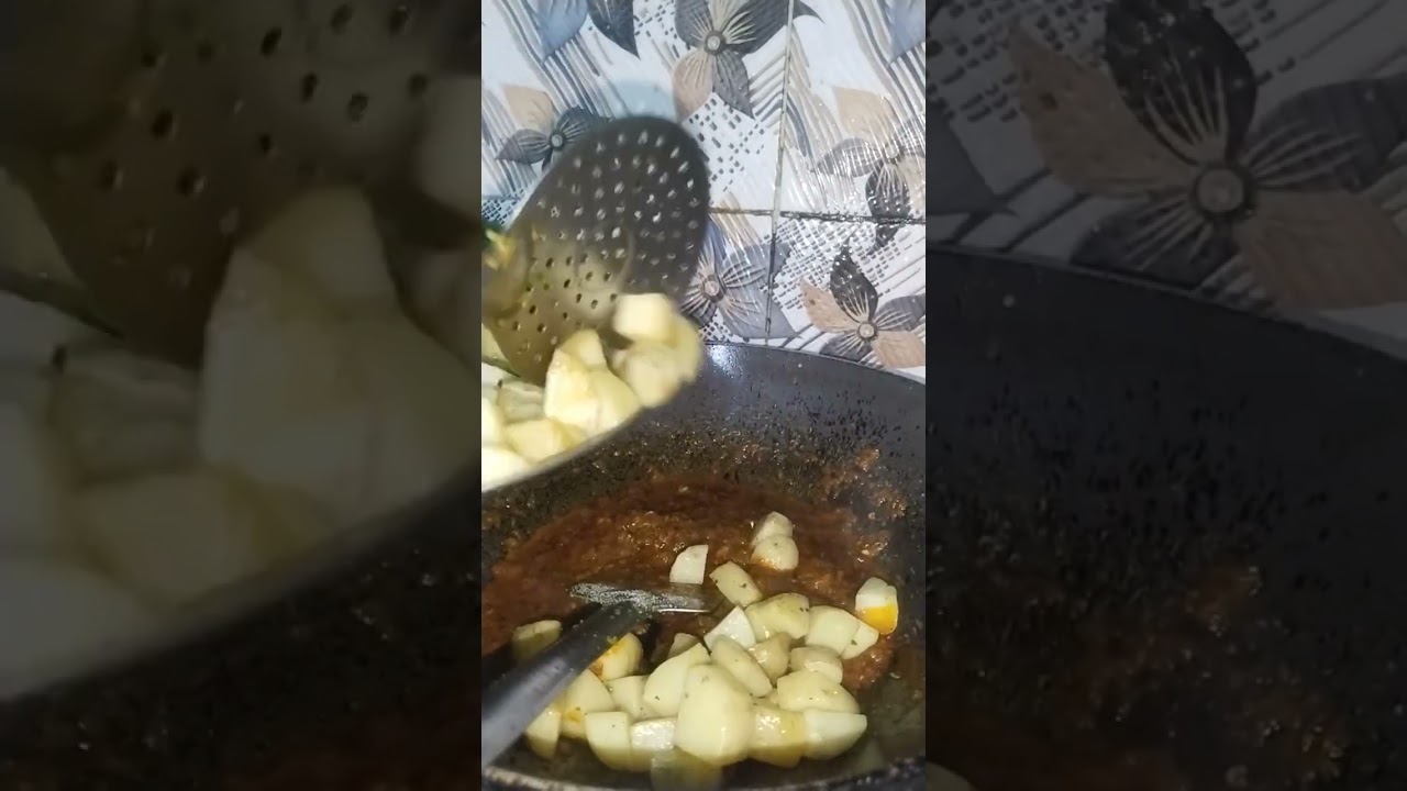 Matar Aloo Nimouna Recipe