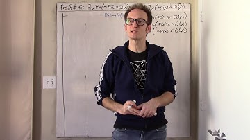 Logic - Fitch-style Natural Deduction Proofs #46, 47, 40