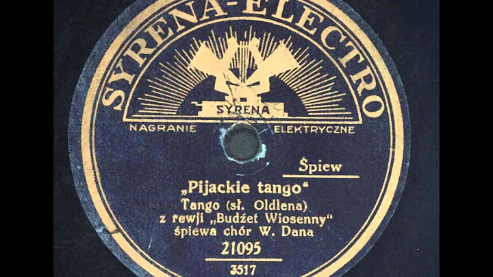 Chr Dana - Pijackie tango. (Tango)