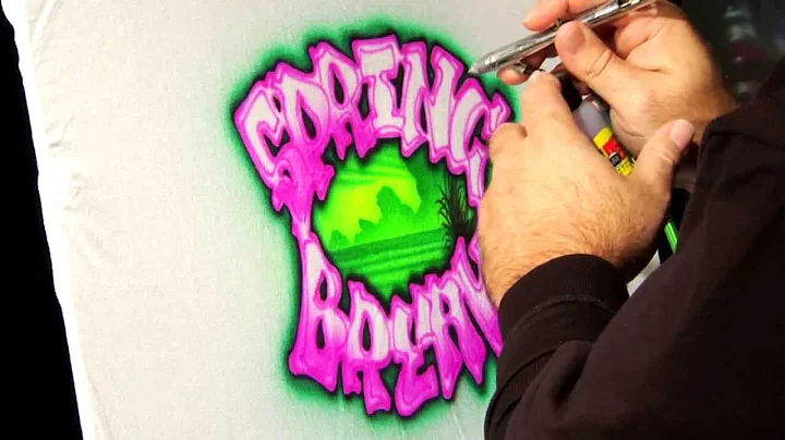 2014 Spring Break T-Shirt Airbrush Design by Gary ...