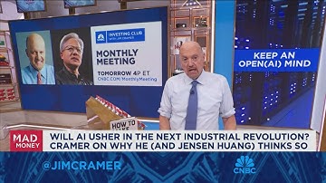 Jim Cramer says he is not worried about the amount of AI spend by the hyperscalers