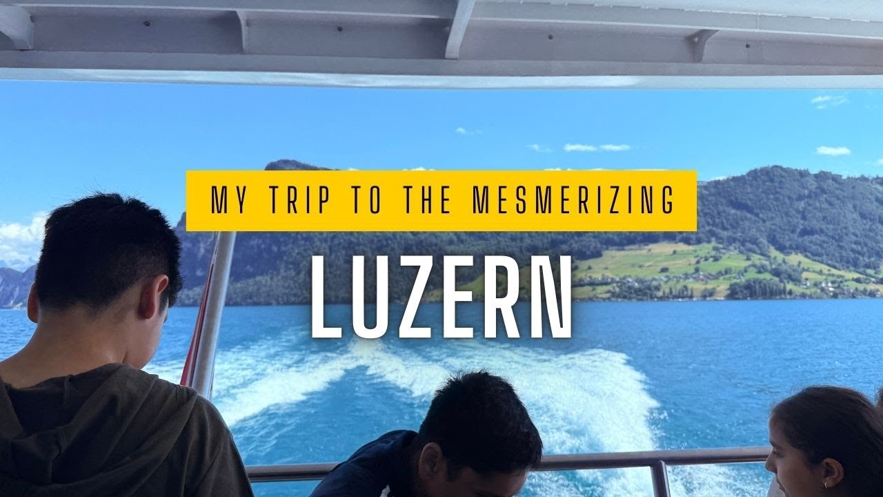 This Swiss Mountain Ride Took Us Into the Clouds 🇨🇭 | Lucerne Travel Vlog