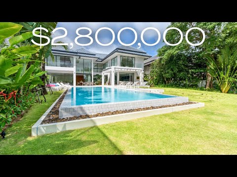 Inside a $2,800,000 Luxury Golf villa in Phuket 🇹🇭