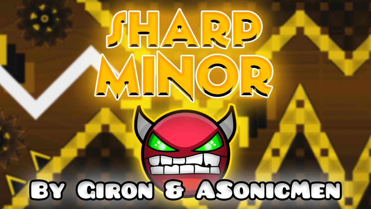 NINE CIRCLES DORADO! Geometry Dash [2.0] (Demon) - Sharp Minor by Giron ...