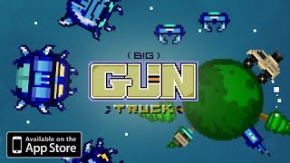 Gun Truck iOS retro shoot'em up game trailer - iPhone/iPod Touch. Shoot invaders, forget Flappy Bird screenshot 5