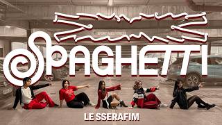Kpop In Public Uk Le Sserafim - Spaghetti Dance Cover 댄스 커버 By Uob Kcover
