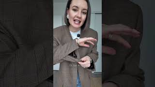 HOW I KEEP MY BLAZER SLEEVES UP #styletips #styling