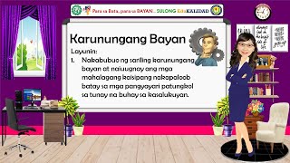 KARUNUNGANG BAYAN / FILIPINO 8 / ARALIN 1 / OUTPUT #1 KARUNUNGANG BAYAN / FILIPINO 8 / ARALIN 1 / OUTPUT #1