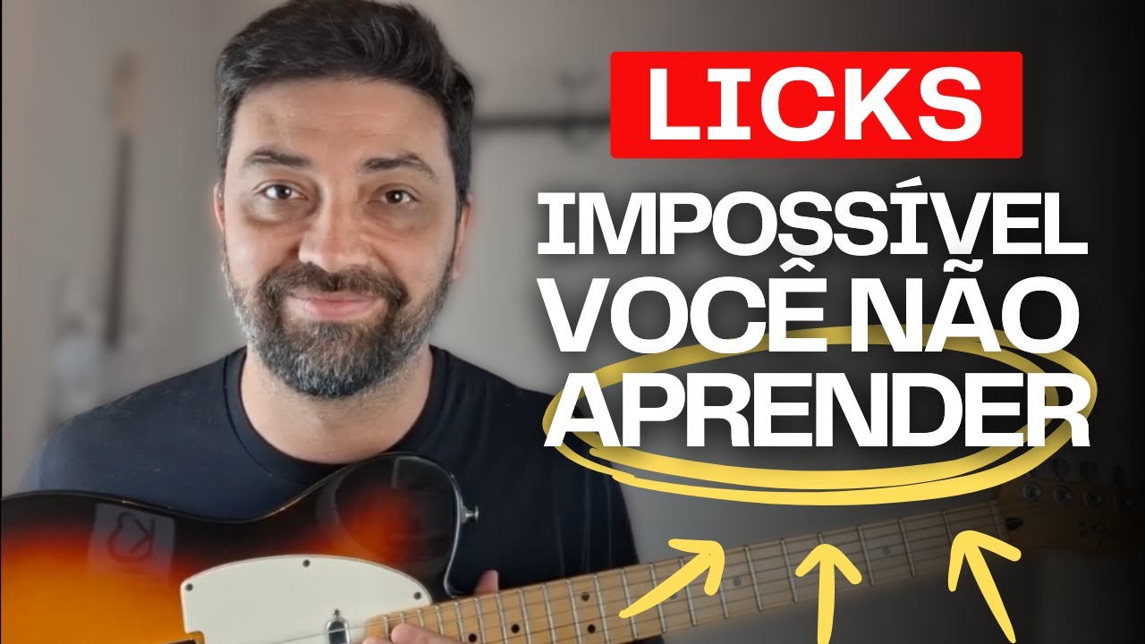 Aprenda a improvisar AGORA com esses 4 licks poderosos na pentatônica menor