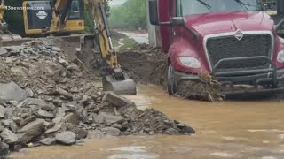 Severe storms sweep across Eastern U.S.