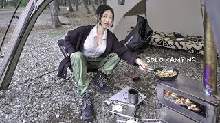 [SUB] karagatan mula sa mainit na tolda! Girl solo camping. Manok sa kahoy na nasusunog na kalan. by 아야캠핑 AYACAMPING 23,727 views 1 month ago 30 minutes