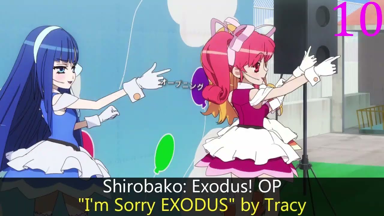 My Top Shirobako Openings & Endings (Reupload) - YouTube