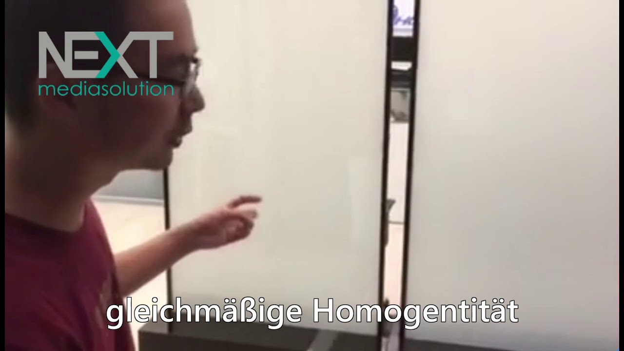 Qualität Schaltbare Folie Optik und Haltbarkeit