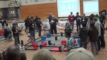 VEX Robotics Toss Up Tracy Match 5 (C team)
