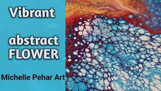 #56  Abstract Flower- Fluid Art  Tutorial | Acrylic Pouring | Abstract Art  Tutorials for you by Michelle (Micky) Pehar Art 245 views 1 year ago 14 minutes, 35 seconds