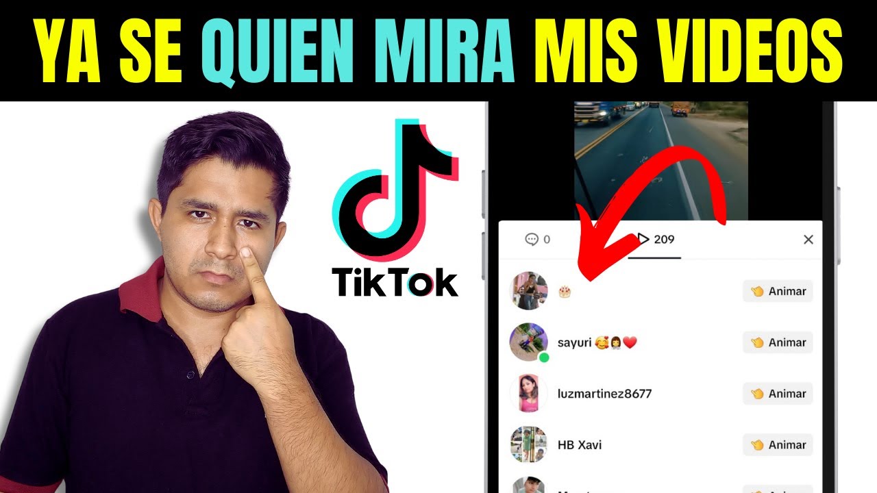 Como saber quien mira mis videos de tiktok 2024 - YouTube