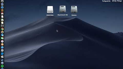 How to speed up your Mac or MacBook with Ram Disk Gammers 2019 July Working!!!