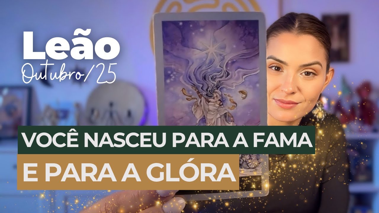 LEÃO ♌️: VOCÊ NASCEU PARA A GLÓRIA. O MUNDO INTEIRO VAI VER SEU BRILHO!