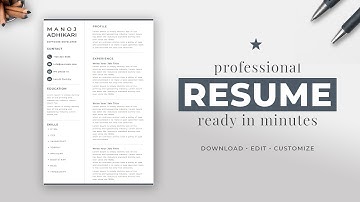 How to Create Responsive Resume Website using HTML and CSS | Resume CV design in HTML CSS
