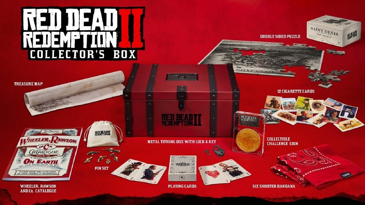 Red Dead Redemption II Collector's Box - YouTube
