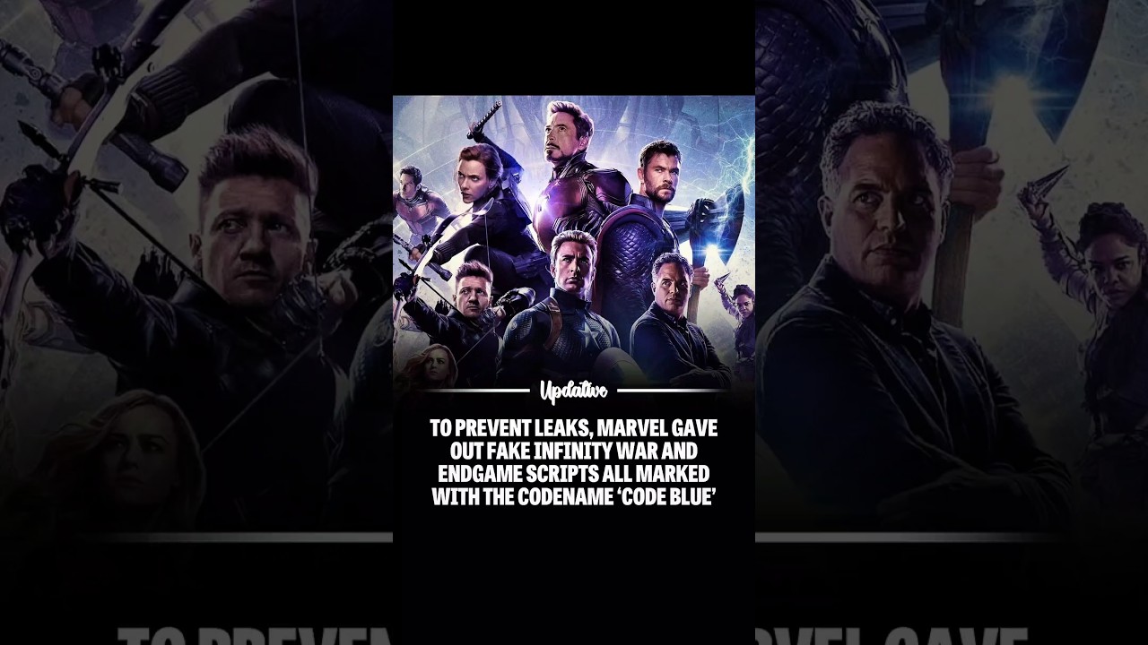 Marvel Gave Fake Scripts for Infinity War & Endgame! 😱🔥 