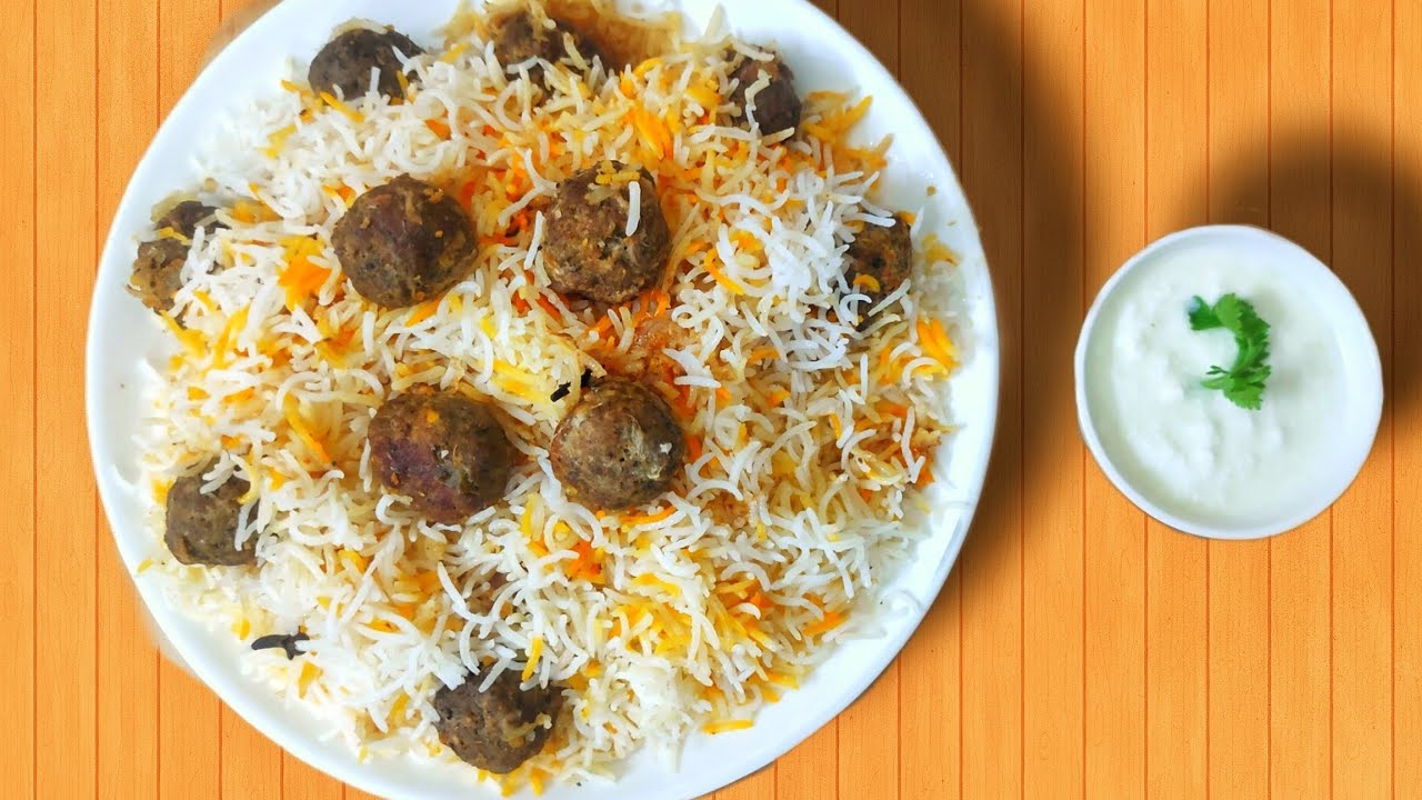 Lucknowi Kofta Biryani Recipe By Nawabi Dishes/kofte ki biryani jise khakr maza ajay.