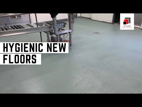 Hygienic New Commercial Epoxy Floors and Coving