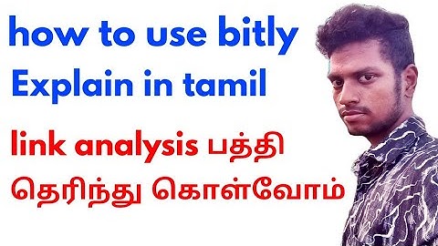 How to use bitly in tamil | shortern links