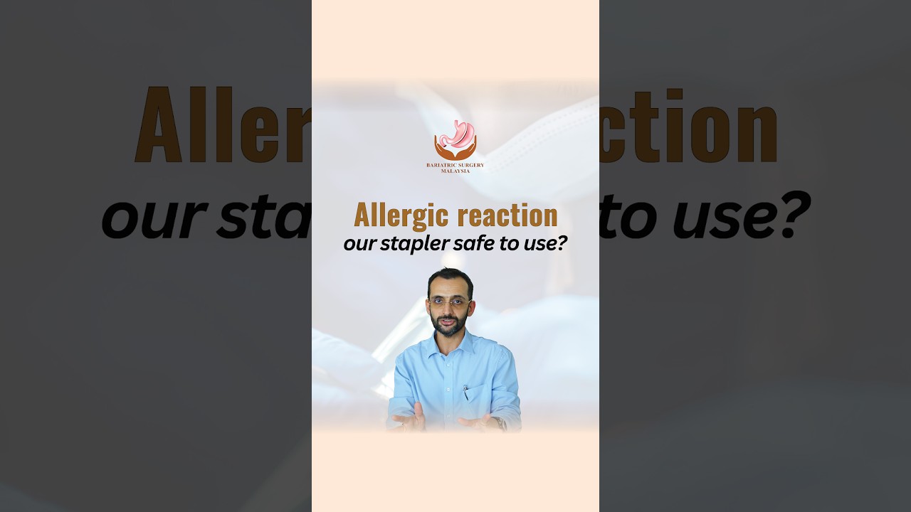 Can you be allergic to the surgical stapler used in bariatric surgery? 🤔