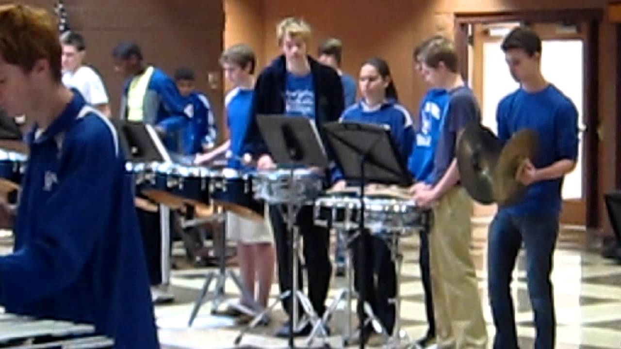 Wyoming High School Percussion Ensemble 2012 YouTube