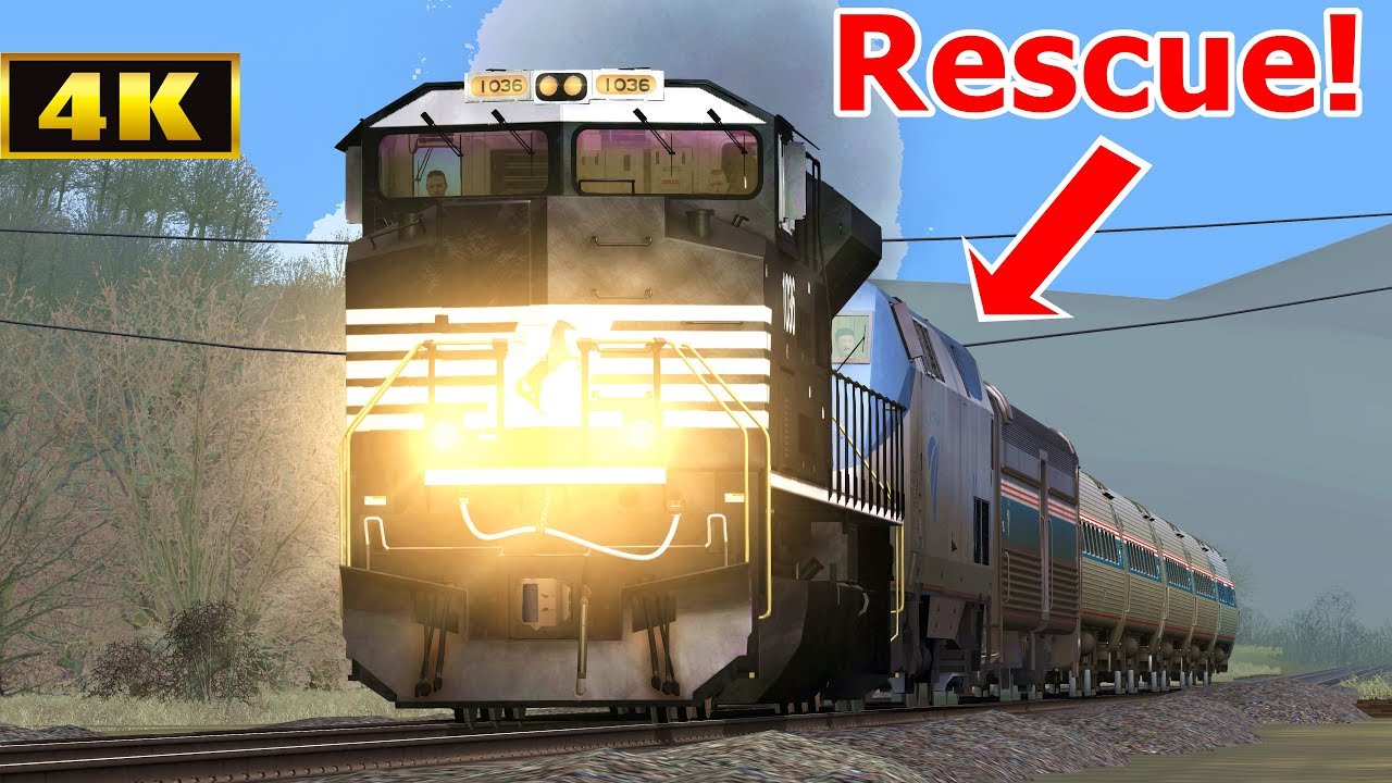 Norfolk Southern Rescue Amtrak Train Youtube Norfolk Southern Rescue Amtrak Train Youtube