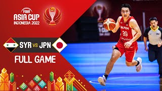 Syria 🇸🇾 - Japan 🇯🇵 | Basketball Full Game