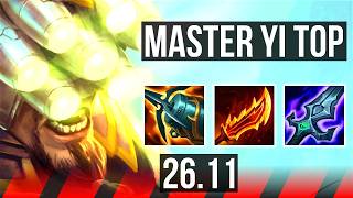 MASTER YI vs DARIUS (TOP) | 52K damage, 7k gold comeback | EUW Master | 26.11
