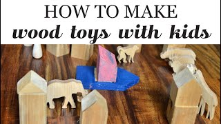 DIY Toy Wood Craft For Kids to Make - Handicraft Series - Sisters