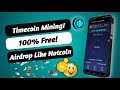 Timecoin mining airdrop guide earn for free boost mining speed  rank faster