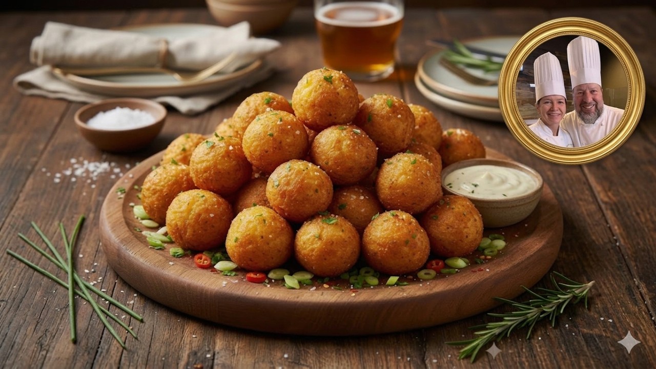 Recette de Boules de pommes de terre croustillantes facile et rapide