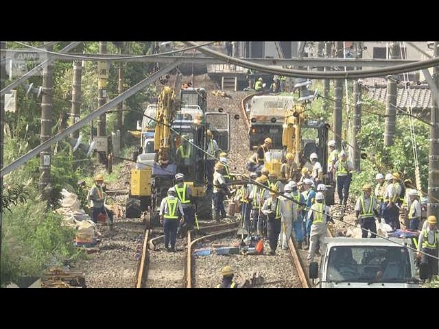 台風25号による死者15人に JR内房線あす一部運転再開(2026年10月4日)