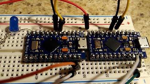 I2C Communication between 2 Arduino Pro Micros