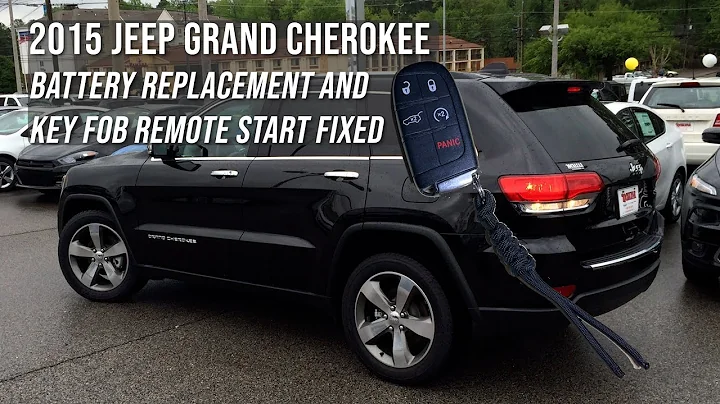 Fixa problem med fjärrstart: Byt batteri i Jeep Grand Cherokee