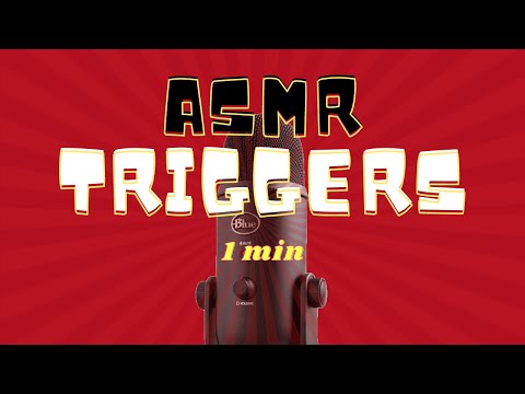ASMR | for people who don't feel asmr in 1 min