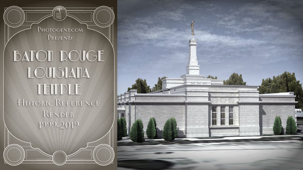 Baton Rouge Louisiana Temple – 3D Latter-day Temples