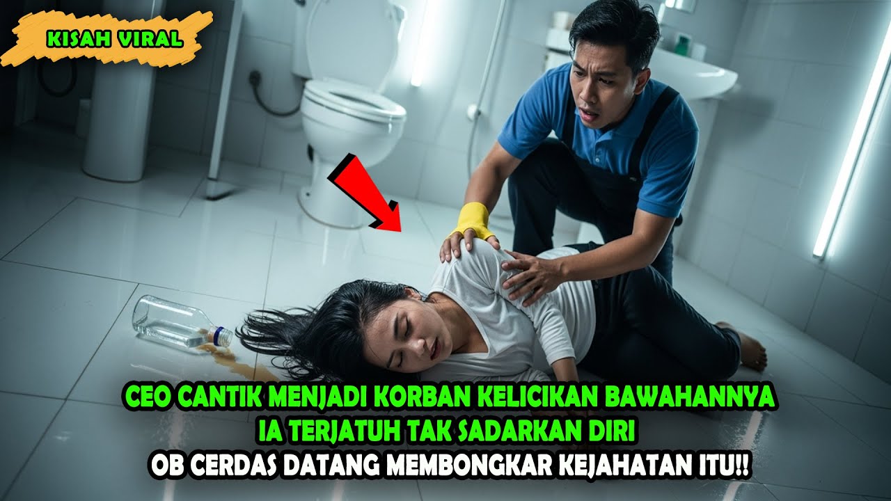 CEO Cantik Dijebak Bawahannya Hingga Pingsan, OB Ini Datang Membongkar Kebusukannya Ternyata...