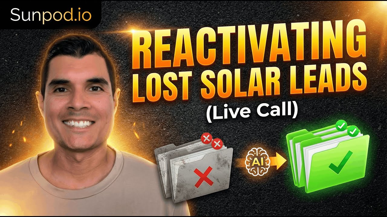How to Get SO Many Solar Appointments with AI It Feels ILLEGAL