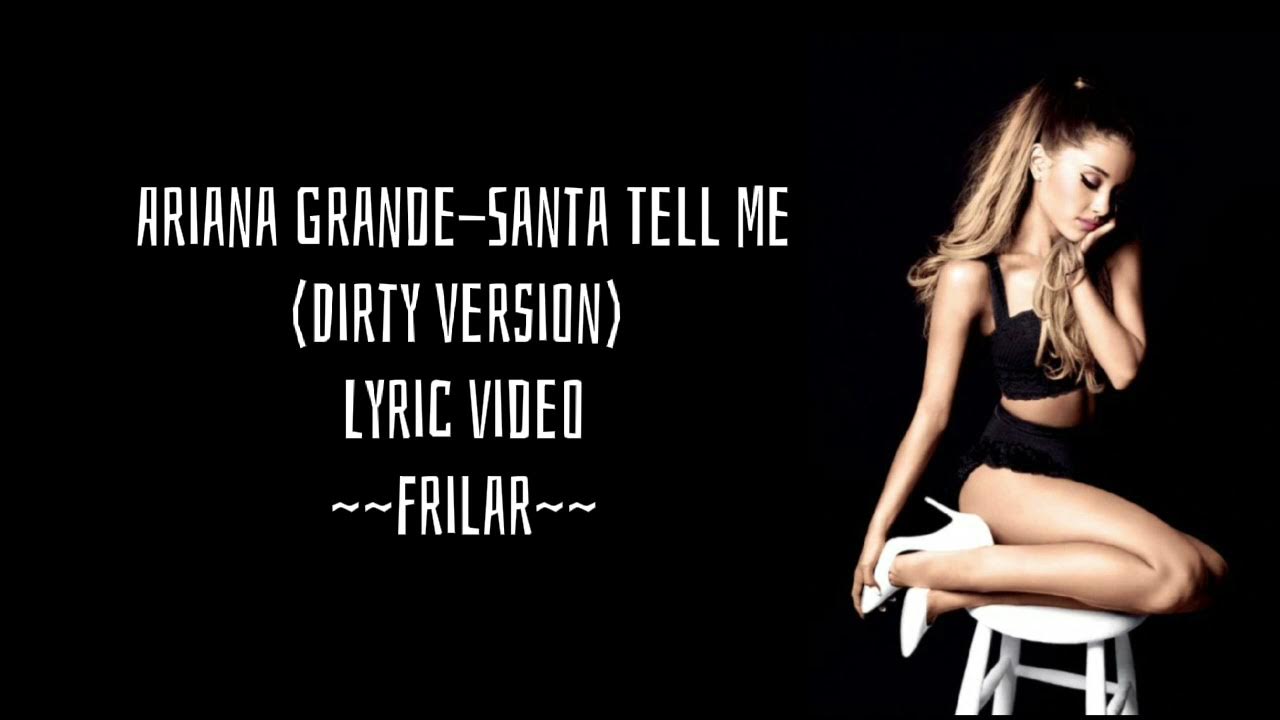 คอร์ด เนื้อเพลง Santa Tell Me Ariana Grande Chordza คอร์ดเพลง คอร์ดกีต้าร์ เนื้อเพลง เพื่อทุก