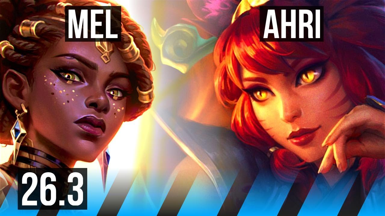 MEL vs AHRI (MID) | EUW Master | 26.3