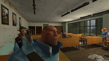 Heavy, Soldier, Scout and Engineer go to school part 1 (TF2Uberduck)